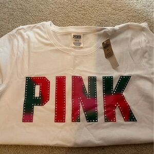 NWT PINK Victoria's Secret Size M, short sleeve